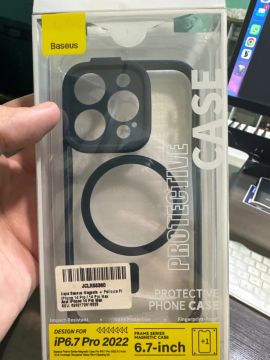Pelicula + Case Iphone 14 PRO Baseus 