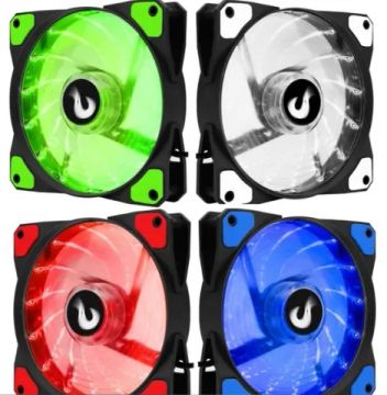 Cooler Fan LED 120mm  vermelho, verde, azul ou branco. Novo!