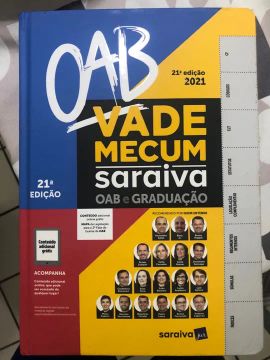 Vade Mecum OAB e Graduação Saraiva 21ª Edição 2021