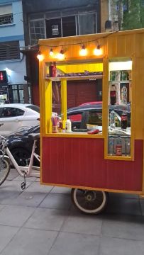 Vendo Food Bike Carrinho Food truck 