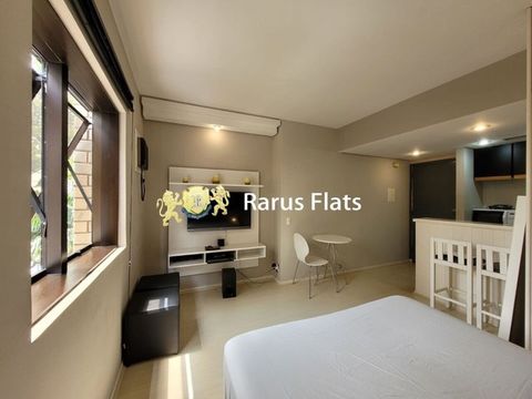Rarus Flats - Flat para locação - Edifício Bristol Qi Ibirapuera