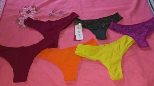 5 Lingeries novas - tamanho M