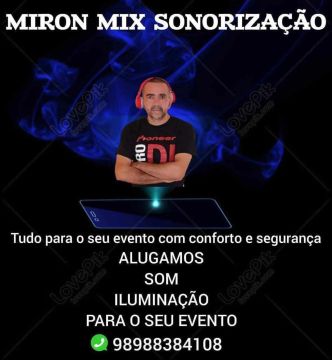 SOM DJ ILUMINAÇÃO PARA FESTAS 