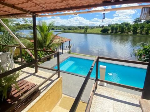 EXCELENTE SITIO NA BARRAGEM SANTA HELENA com 1.125 m² , 3/4  Mata de São João - BA