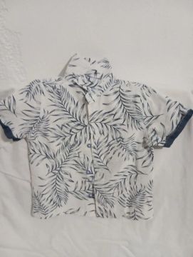 Camisa Manga Curta Infantil Tropical