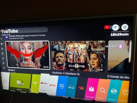 TV LG semi nova