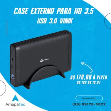 CASE EXTERNO PARA HD 3.5 USB 3.0