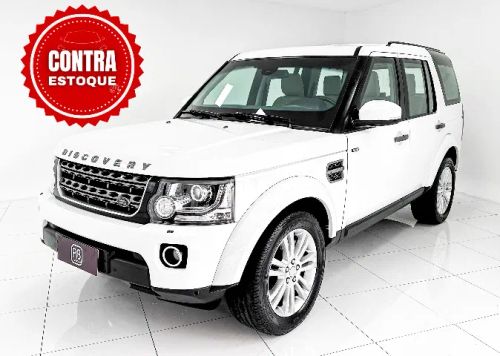 Contra Estoque Land Rover Discovery 3.0 SE V6 Turbo Diesel 2016 - BLINDADA