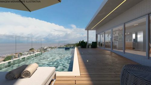Apartamento na planta com vista para o Rio Amazonas