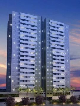 Apartamento 3 Qts, 73,17m², 2 Vagas (Edifício Natural Residence) Jardim Goiás