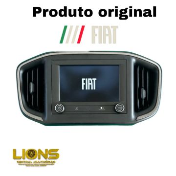 Multimídia original Fiat Strada 2023 Completa 