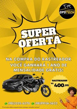 PROMOÇÃO RASTREADOR VEICULAR 