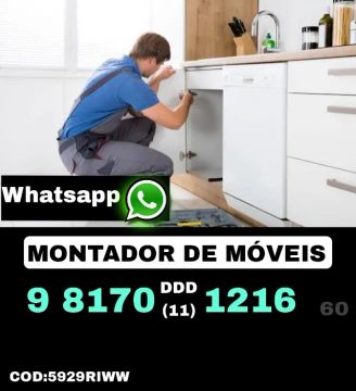 Montador de Móveis Interlagos, São Paulo - SP