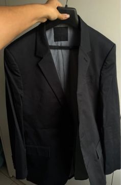 Blazer Masculino Preto slim Ellus