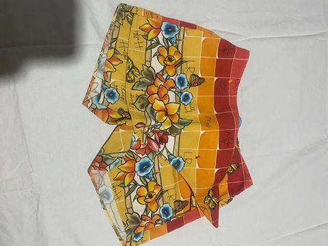 Short Infantil - Flores Coloridas