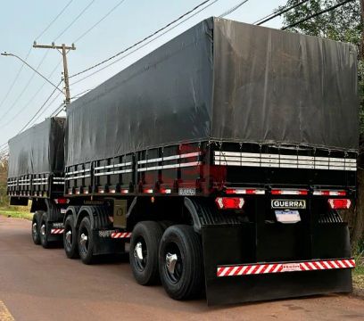 Rodotrem Guerra 9 eixos Graneleiro 2003