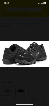 Tenis Oakley Refletiivo Botinha Low Half Track Aventura