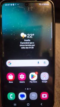 Celular Samsung Galaxy S22 5G - 128GB - Azul