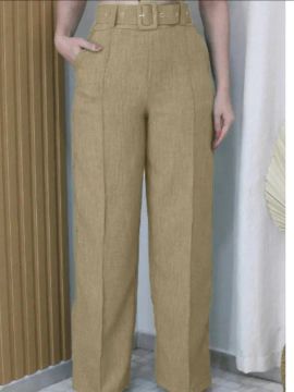 Calça Panta lona em linho