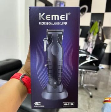 Promoção: Máquina de Corta Cabelo Profissional Kemei 2296