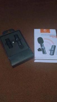 Microfone de Lapela Duplo KMASTON MK-03