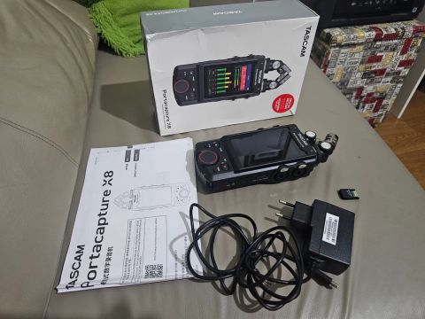 Tascam portacapture x8 o melhor gravador de áudio 