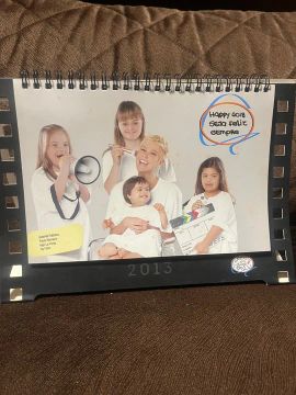 Calendário da Xuxa 2013 super raro