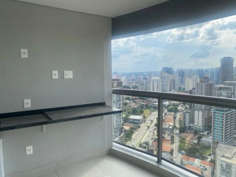 *Estúdio de 30m² no Brooklin com Lazer Exclusivo no Rooftop e 2 Piscinas*