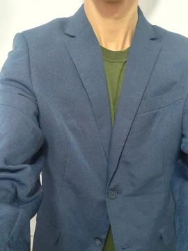 Terno Masculino Azul Tamanho M