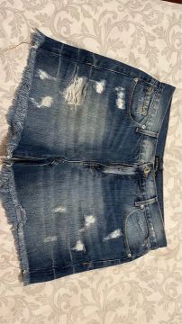 Shorts jeans - marca Le Lis Blanc 