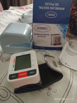 Aparelho digital de pulso, marca supermedy 