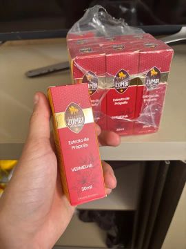 Mel e própolis vermelha ( 12 reais e 42 reais )