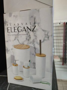 Kit de Banheiro Plasvale Eleganz - Novo
