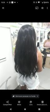 Colocação de nega hair e entrelace 