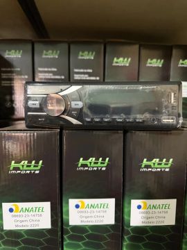 Rádio com USB/ bt 