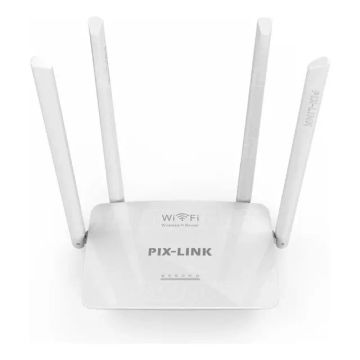 Roteador Wireless 4 Antenas Rede Sem Fio Wi-fi Pix-link Wr08Q