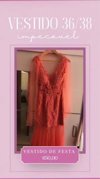 Vestido de festa - Modelagem sereia (36/38)