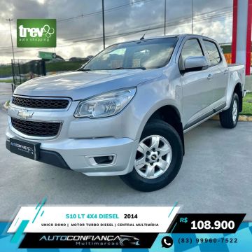 S10 LT 4x4 TB Diesel 2014 - Único dono 