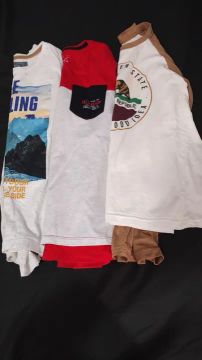 Camisetas manga longa Tam 13/14anos