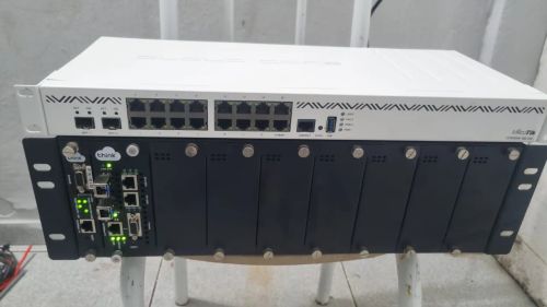Roteador  CCR 2004 atende até 2048 clientes 