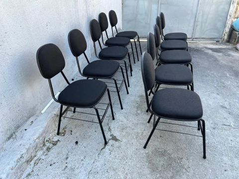 Cadeira Secretária Fixa- Ideal para Igrejas e Auditórios 