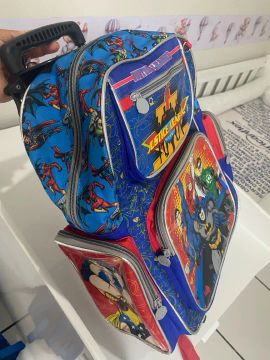 Mochila de rodinhas infantil Wonder Woman