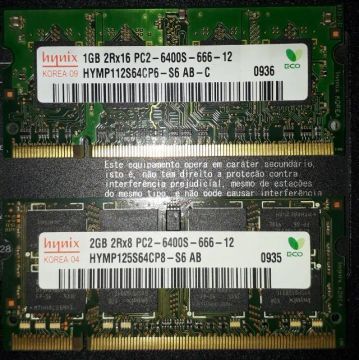 Memória Hynix DDR2 3Gb