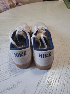 Tênis Nike Sb Heritage Vulc Branco E Azul Original