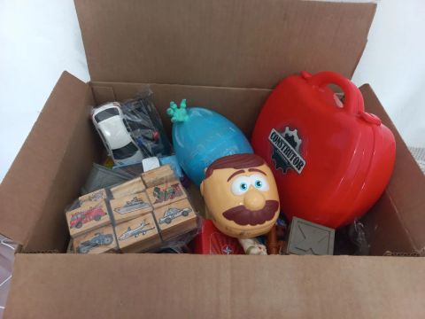 CAIXA COM VÁRIOS BRINQUEDOS  - Diversos Modelos!