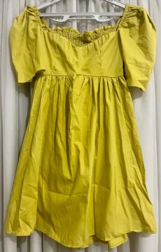 Vestido de tricoline