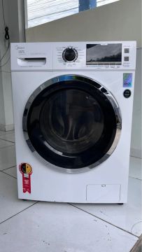 Lava e Seca 10Kg Midea Inverter Smart