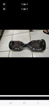 Patinete Elétrico Preto e Branco