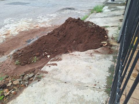 Terra para jardim
