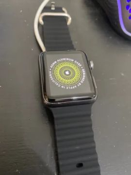 Apple Watch 3 42mm preto completão com garantia